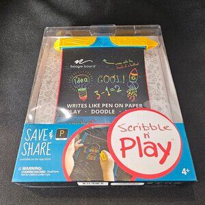 NEW! Boogie Board Scribble & Play Kids Drawing Tablet LCD e Writer Color Burst